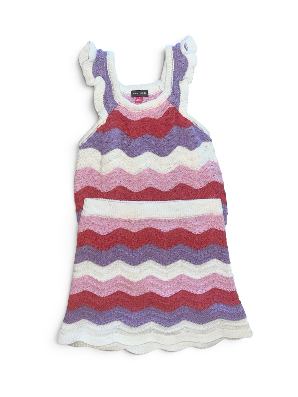 💕Vince Camuto Wave Knit Skirt Set